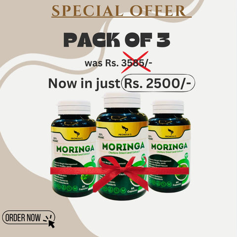 Pack Of 3 Moringa Capsules